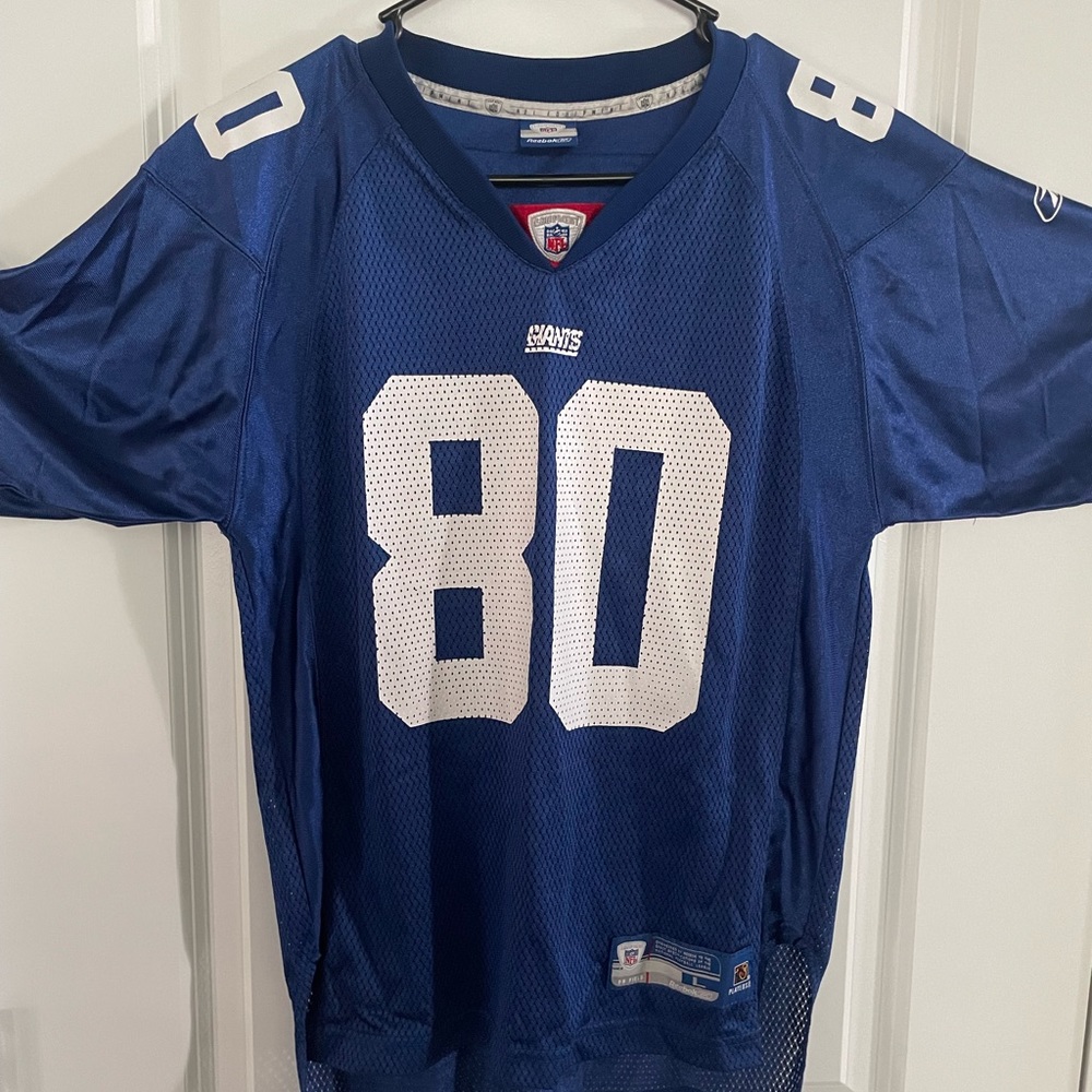 Kids NY Giants Shockey Jersey size Large
